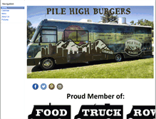 Tablet Screenshot of pilehighburgers.net